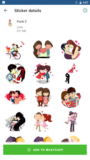 Romantic Love WSTicker.ly Screen 2