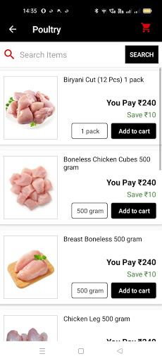 Fleshy - Nagercoil Fresh meat Screen 2