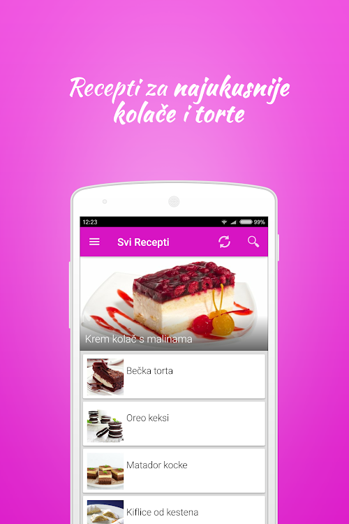 Recepti za kolače - 5.0.0 - (Android)