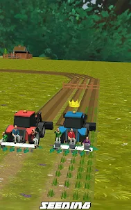 Tractor Running Farming Games