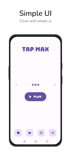 Android application TapMax screenshort