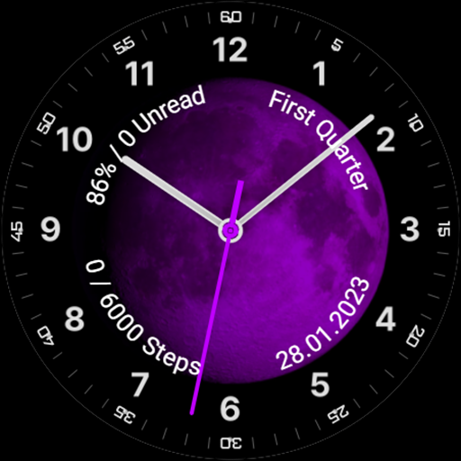 Android application [Animated] MoonWatch Detailed screenshort