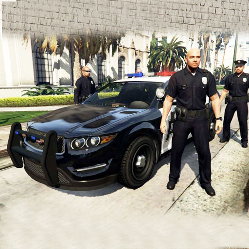 Gangster Chase Police Car Sim