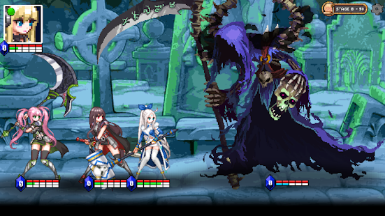 Dungeon Princess: screenshot del gioco di ruolo