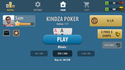 Kindza Poker - Texas Holdem 4