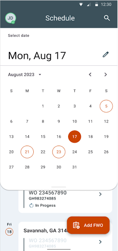 App preview
