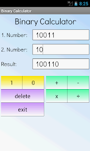 calculadora binaria Pro Captura de pantalla