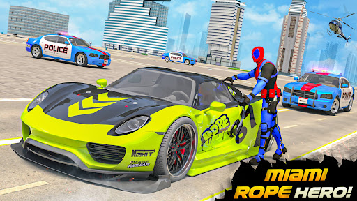 Rope Hero City Spider Games 1.46 screenshots 3