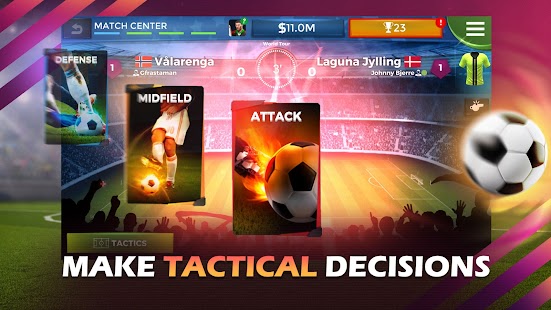 Pro 11 - Soccer Manager Game Screenshot