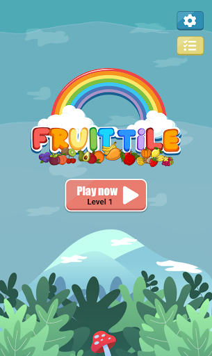 Android application Fruit titles screenshort