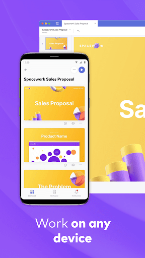 Screenshot of Pitch | Collaborate on decks