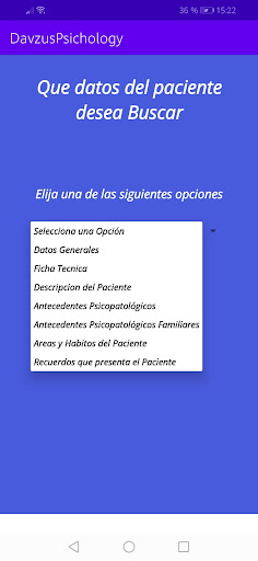 AppPsichology Screen 3
