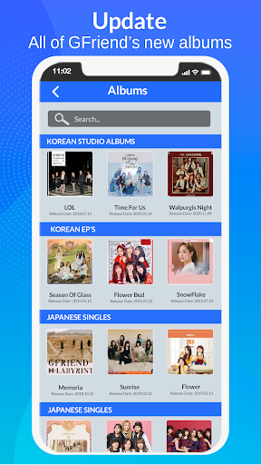 GFriend (여자친구) All Lyrics Screen 2