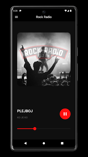 Rock Radio Beograd Screenshot 1 - AppWisp.com