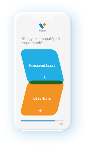 Android application Voter screenshort