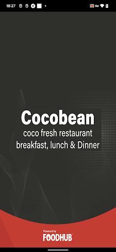 Android application Cocobean Coco Fresh Restaurant screenshort