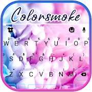 Colourful Smoke Keyboard Theme