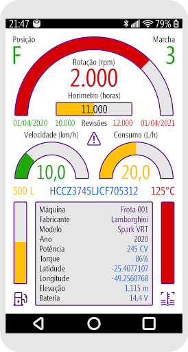 Vivo Maquinário Inteligente Screen 3