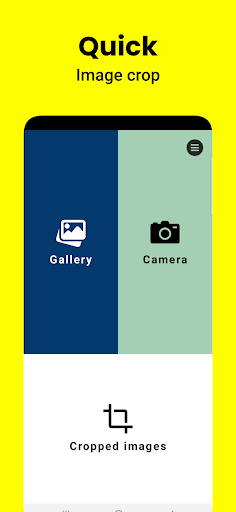 Android application Crop Photo Editor App. screenshort