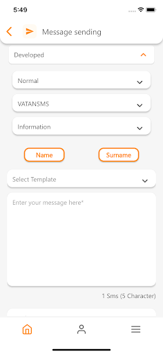 VatanSMS | Bulk SMS with title Screen 3