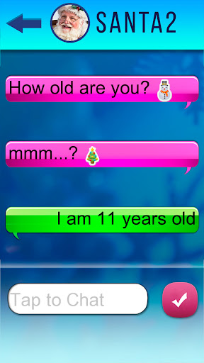 Fake Chat Santa Joke Screen 3