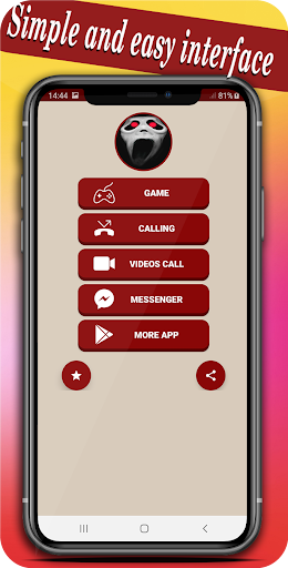 fake call from Scary Ghost Screen 2