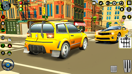 Car Driving Taxi Taxi Games
