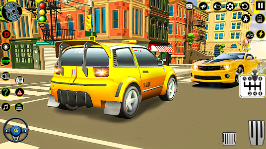 Car Driving Taxi: Taxi Games