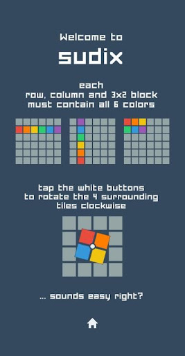 Android application Sudix - The Puzzle Game screenshort
