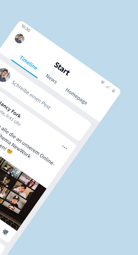 theo - Social Intranet ekran görüntüsü
