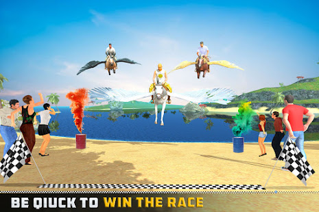 Flying Unicorn Racing 3D apkdebit screenshots 12