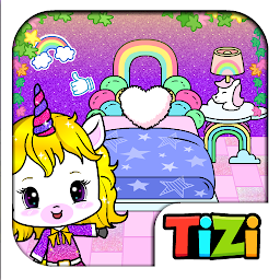Ikonbillede Tizi Town Home Decoration Game