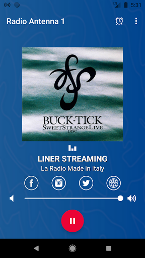 Android application Antenna 1 Roma screenshort