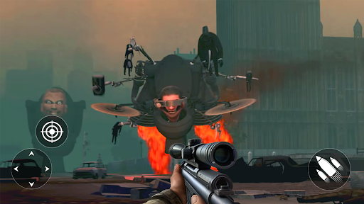 Toilet Monster Takedown FPS