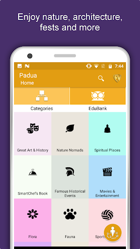 Android application Padua Travel & Explore, Offlin screenshort