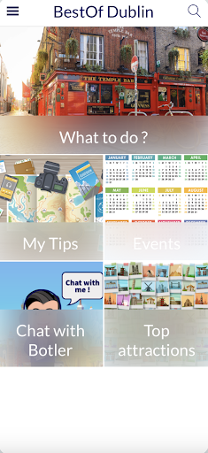 Android application BestOf Dublin screenshort