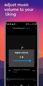 SonicMusicPlayer- Audio Player