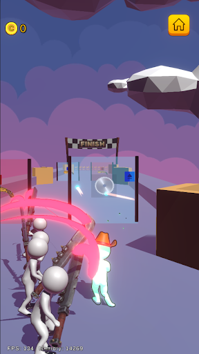 Gun Man: Shooting Hyper Casual Screen 2