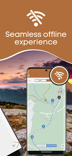 Screenshot of Acadia National Park GPS Tour