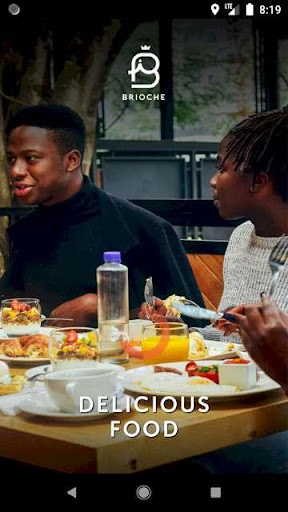 Android application Brioche Rwanda screenshort