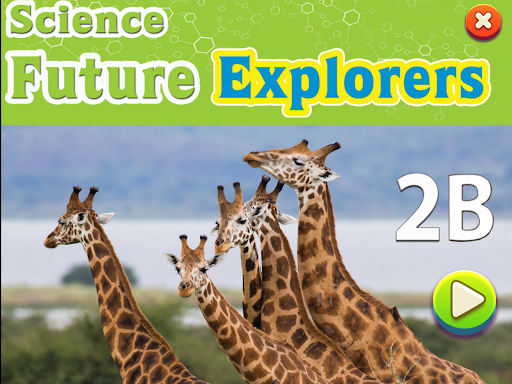 Android application Science Future Explorers 2B screenshort