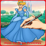 How to Draw a Princess icon