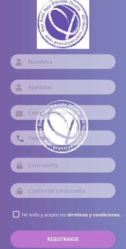 Android application Gravity screenshort