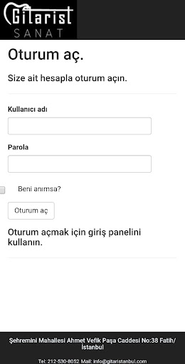 Android application Gitarist Mobil screenshort