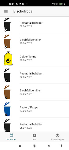 AZV-Abfall-App AZZE Screen 3