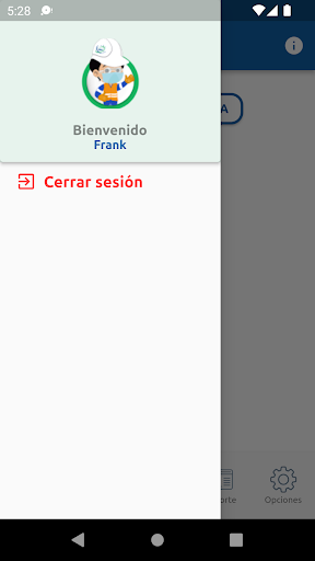 Android application Control IGH screenshort