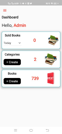 E-Book Admin Screen 2