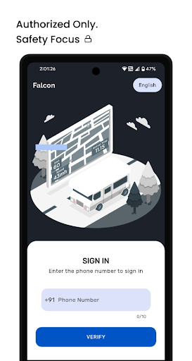 Android application Falcon screenshort