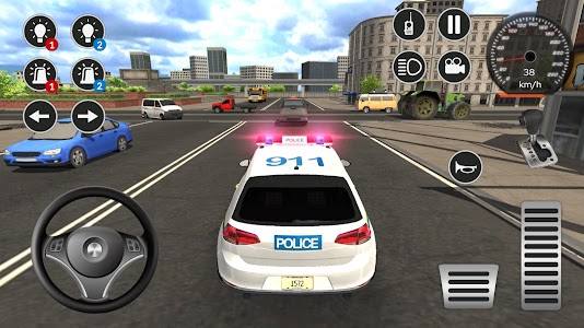 Police Car Game Simulation Unknown