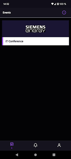 Siemens Energy Events Screen 2